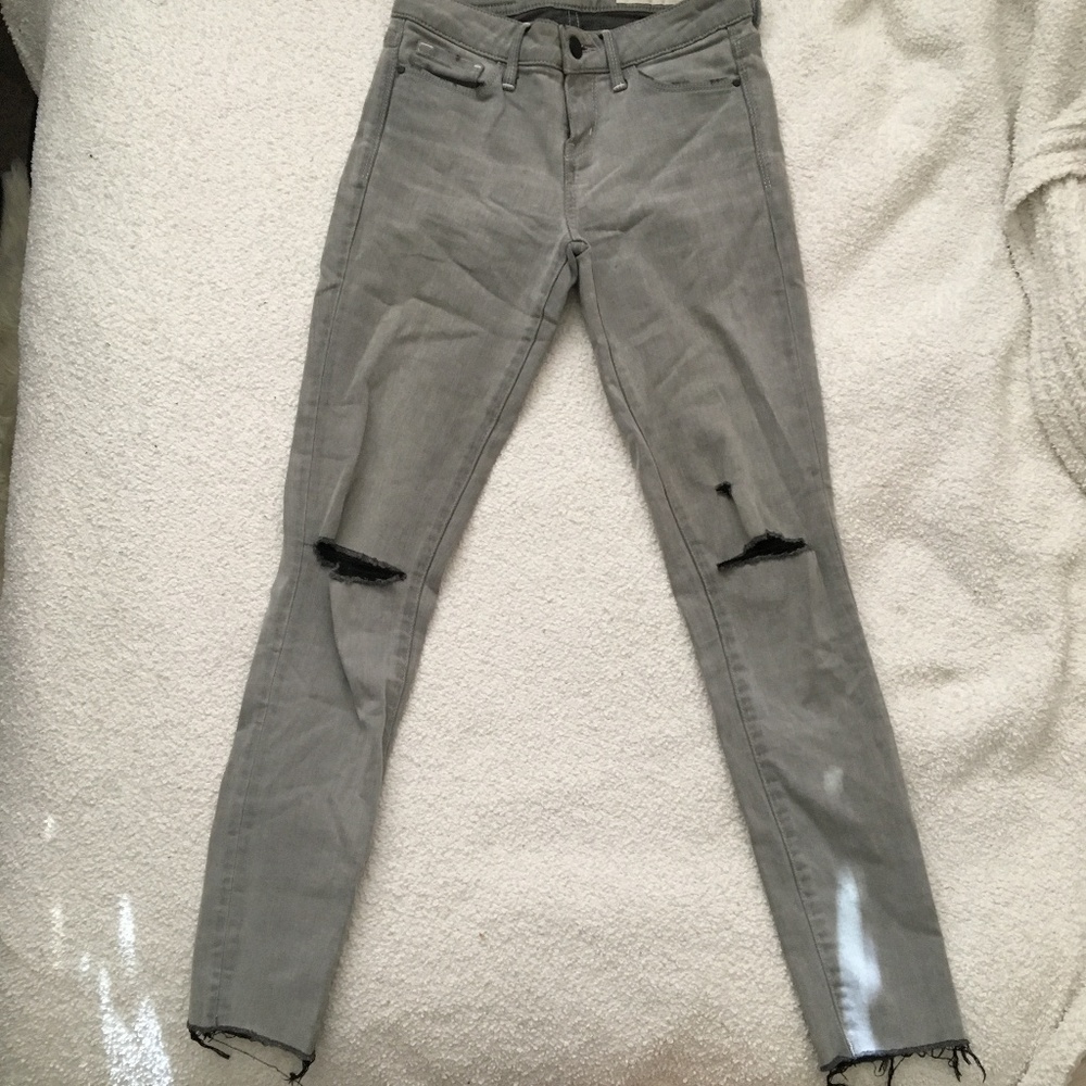 Treasure and Bond Skinny Gray and Black Jeans